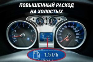 Как в двигателе определить подсос воздуха